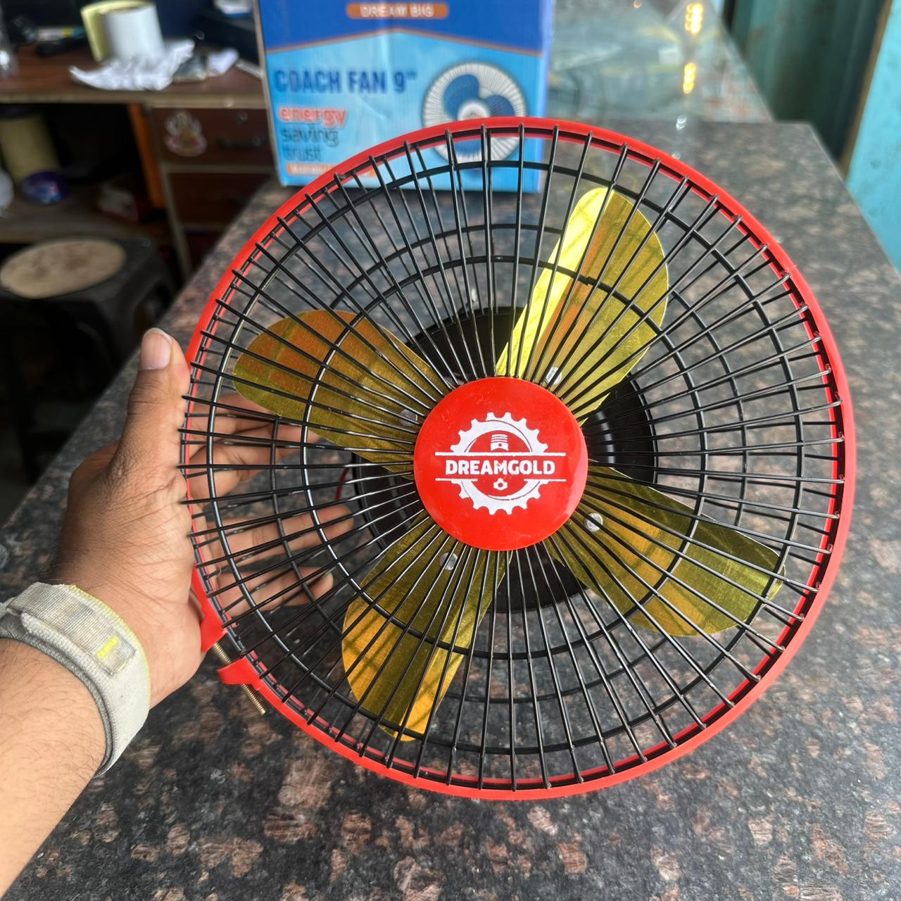 DREAM GOLD 9" 24volt FAN HIGH PERFORMENCE & AIR